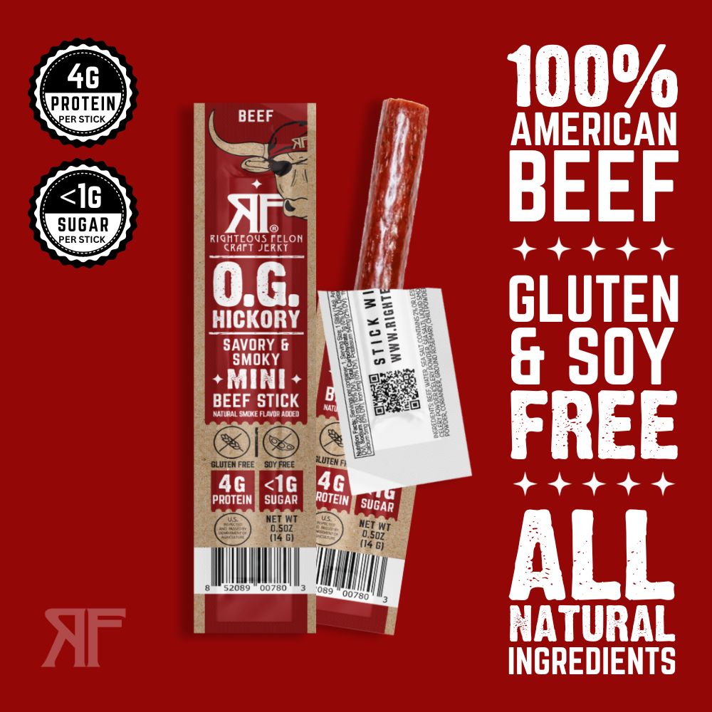 MINI O.G. Hickory Beef Stick .5oz (24ct)
