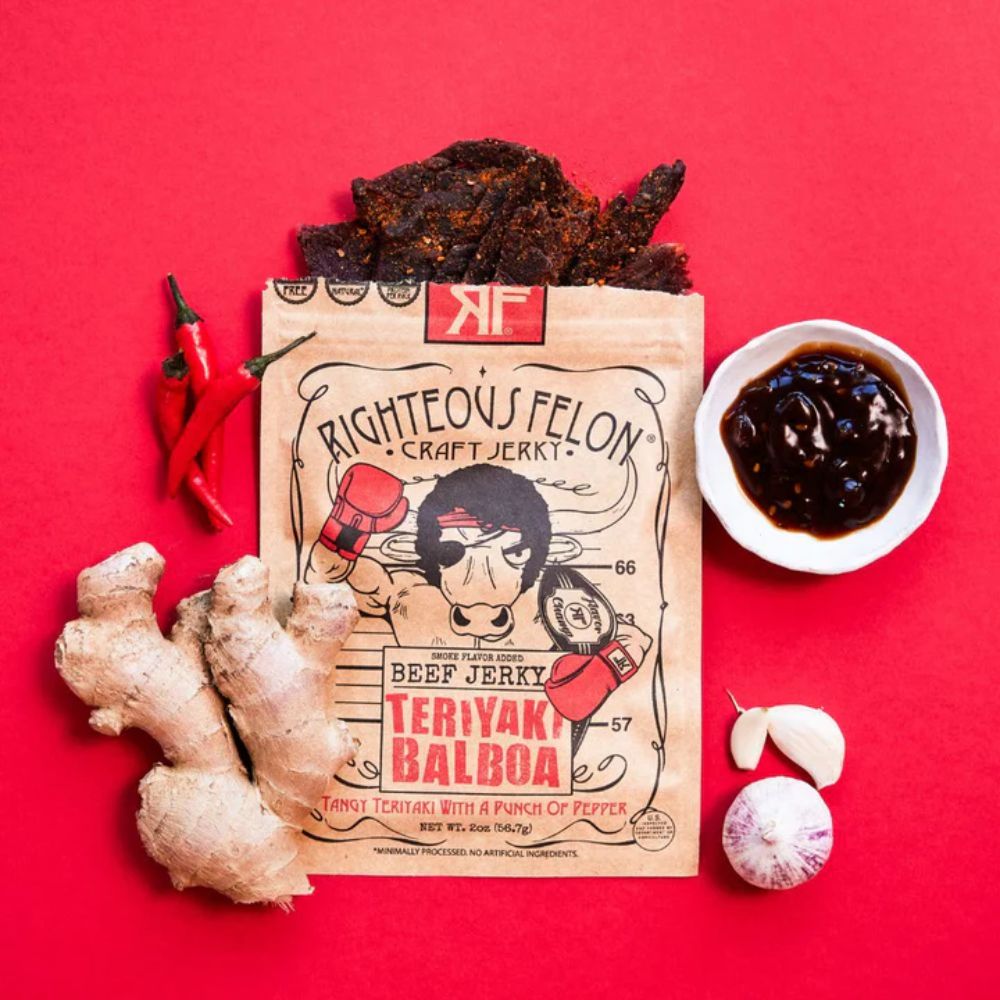 Teriyaki Balboa Beef Jerky 1oz (16ct)