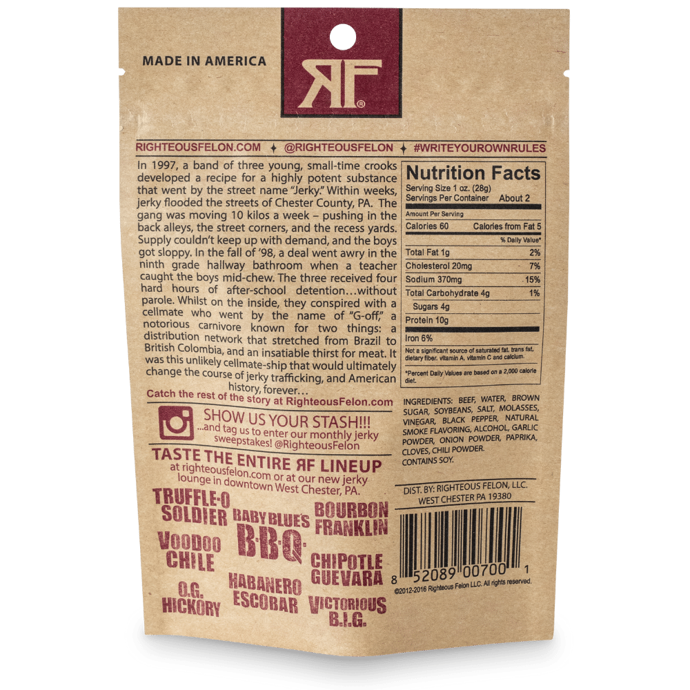 O.G. Hickory Beef Jerky