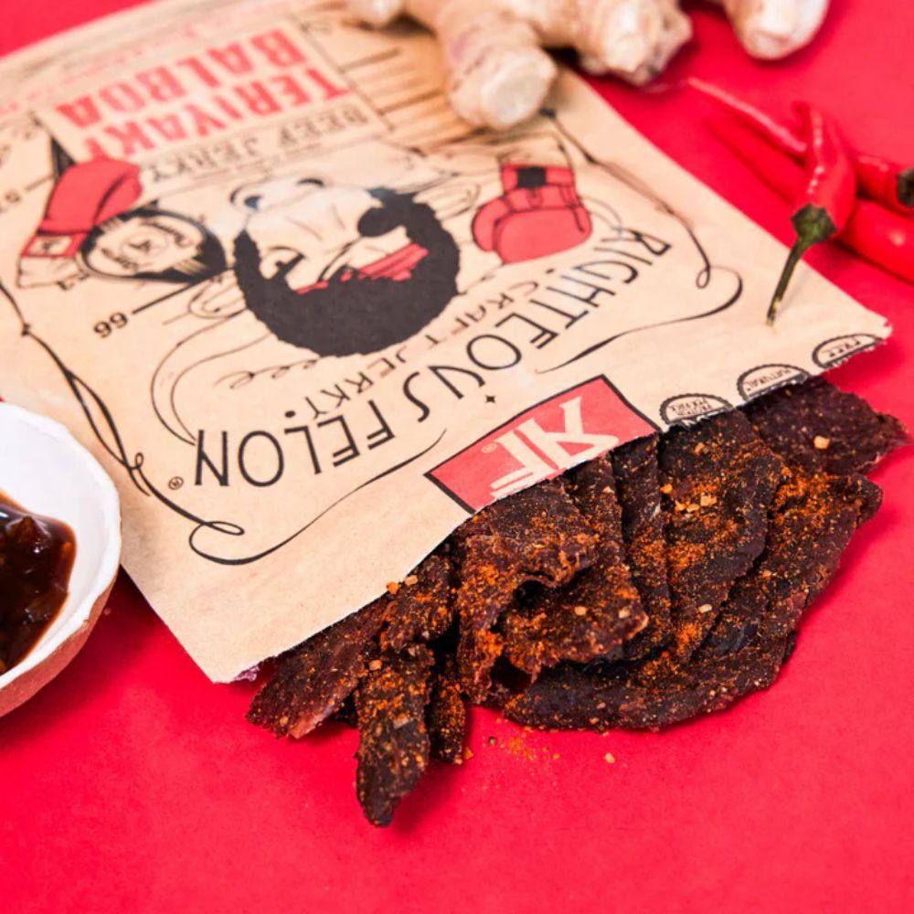 Teriyaki Balboa Beef Jerky 1oz (16ct)