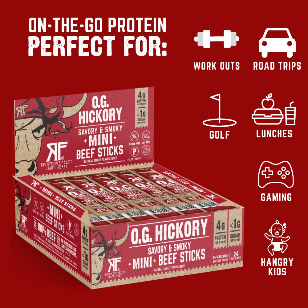MINI O.G. Hickory Beef Stick .5oz (24ct)