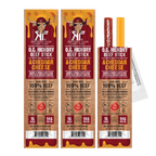 NEW Righteous Felon Beef & Cheese Sticks 3-Pack (1.75oz each)