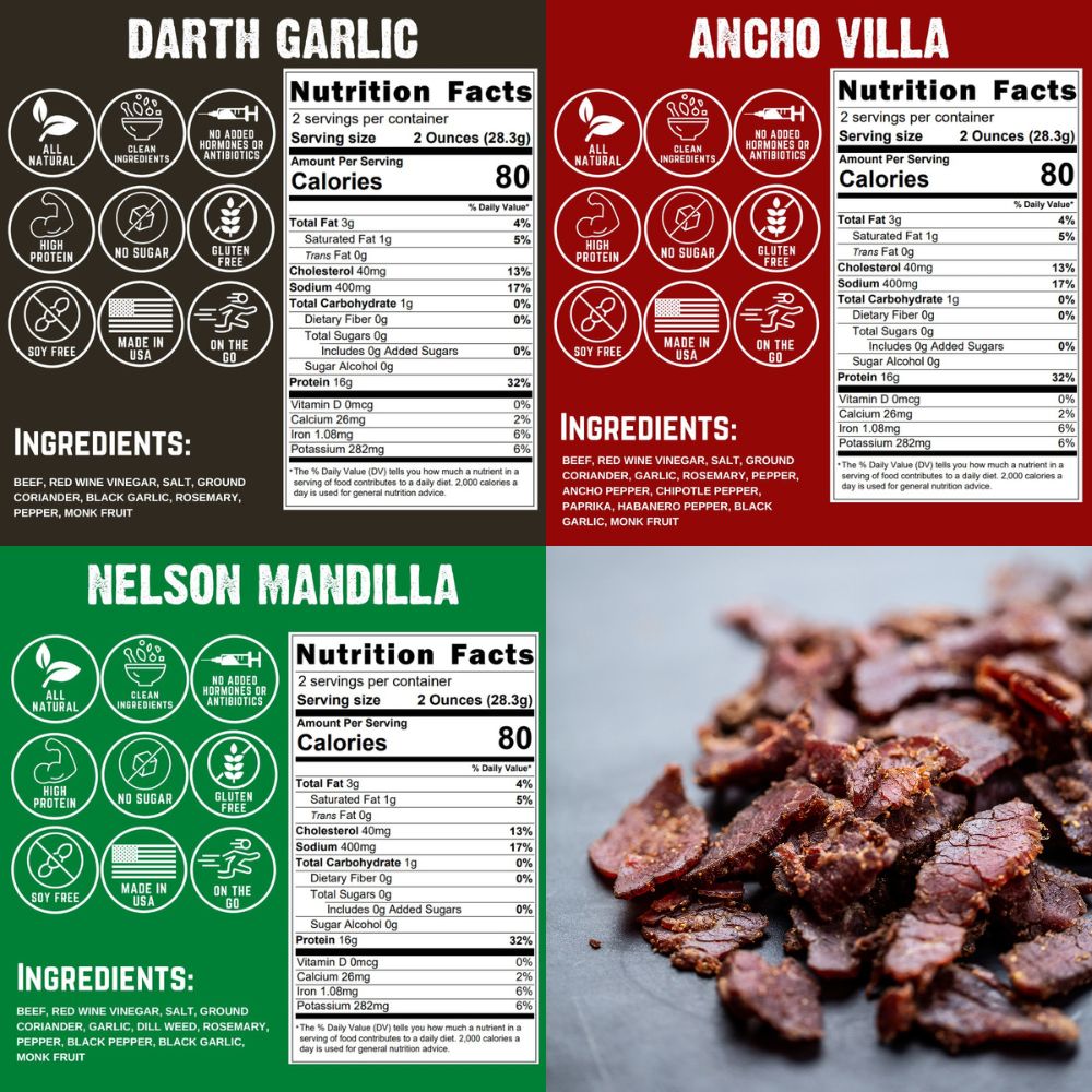 Biltong Variety (6-Pack)