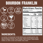 Bourbon Franklin Beef Jerky (8-pack)