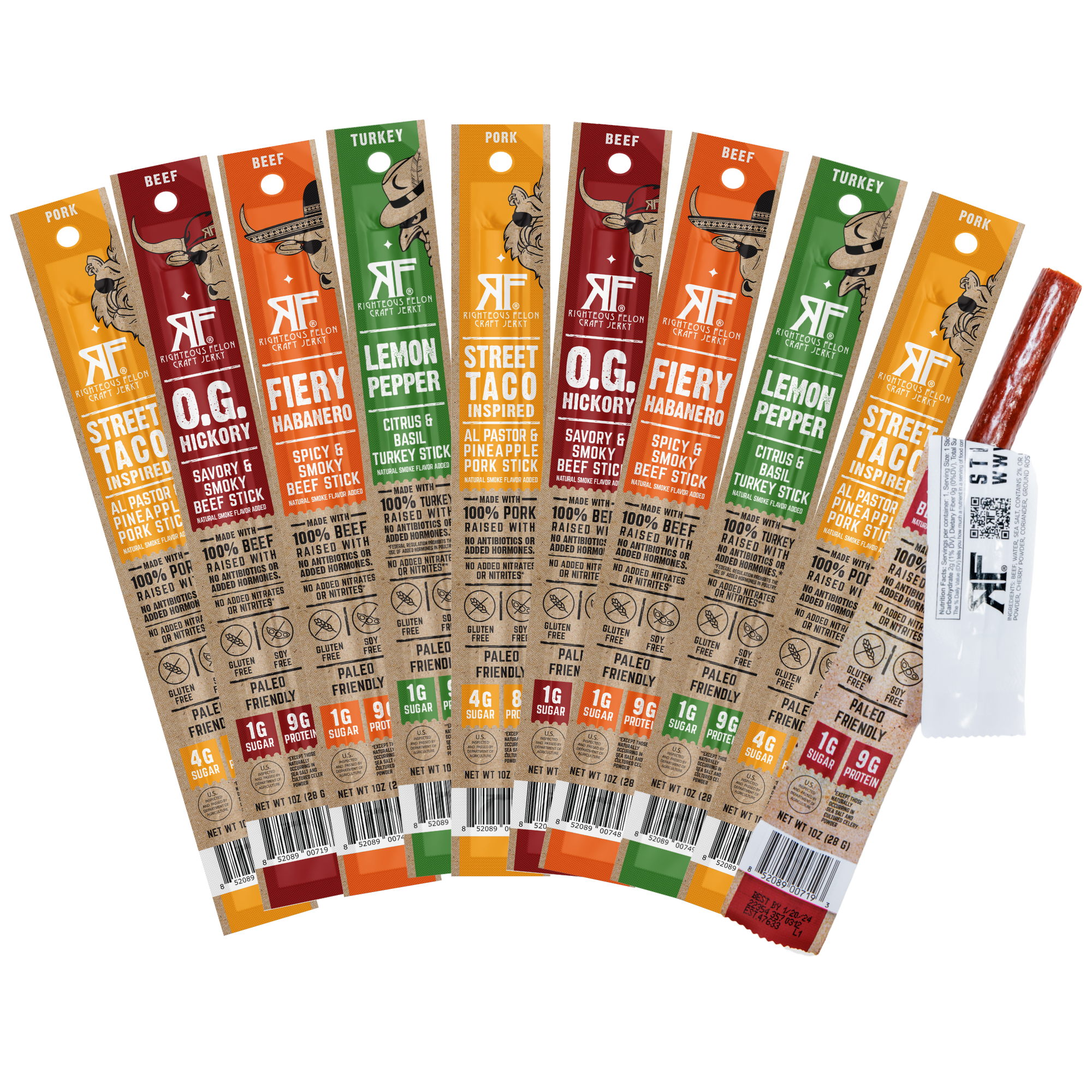 Variety Meat Sticks (10-Pack)