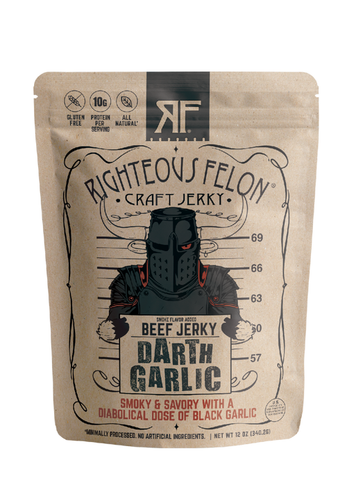 Darth Garlic Beef Jerky 12oz