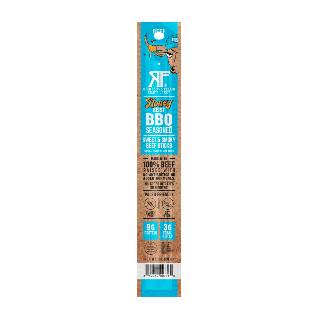 NEW Honey Heist BBQ Beef Stick  (1-Pack) - LIMIT 1 FREE STICK