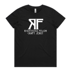 Women's Black & White Basic T-Shirt
