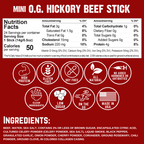 MINI O.G. Hickory Beef Stick .5oz (24ct)