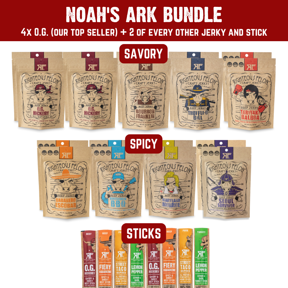 Noah's Ark - 2 of Every Jerky & Stick (26-Pack)