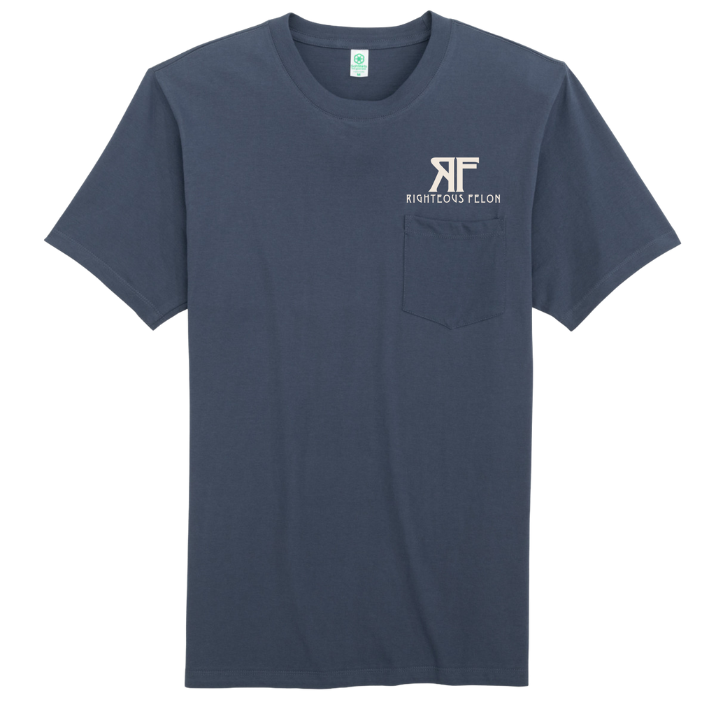 Navy Pocket Tee