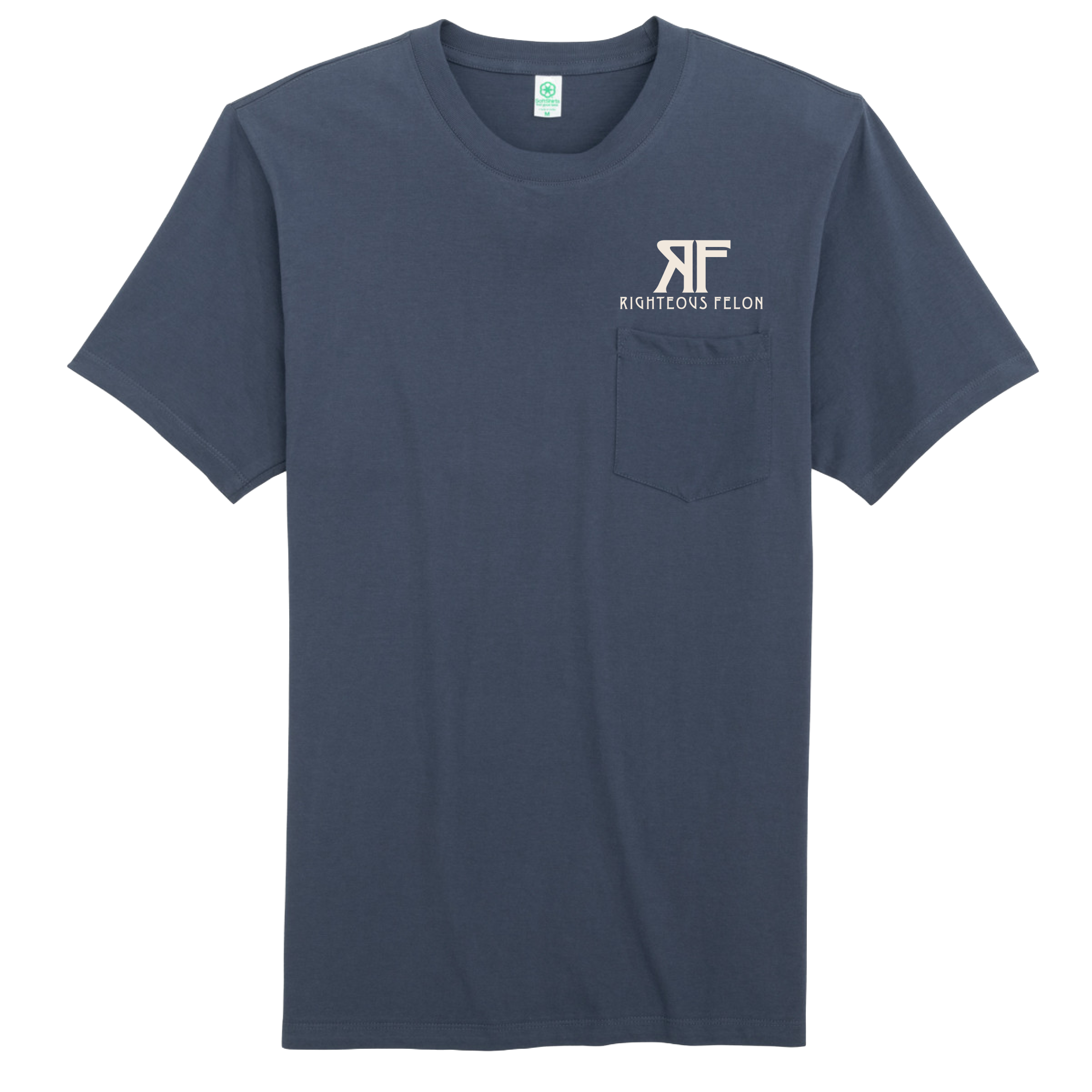 Navy Pocket Tee
