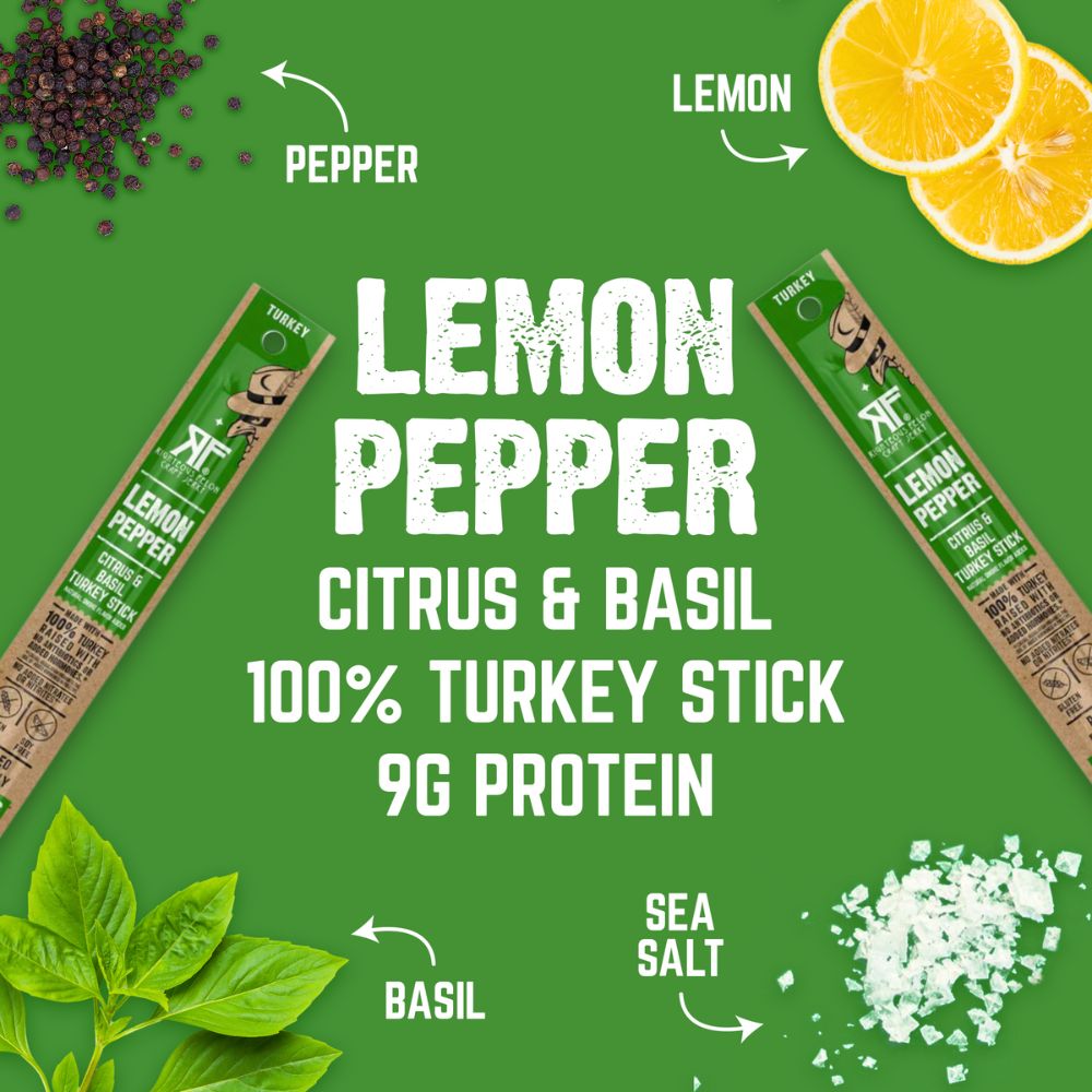 Lemon Pepper Turkey Stick (3-Pack)