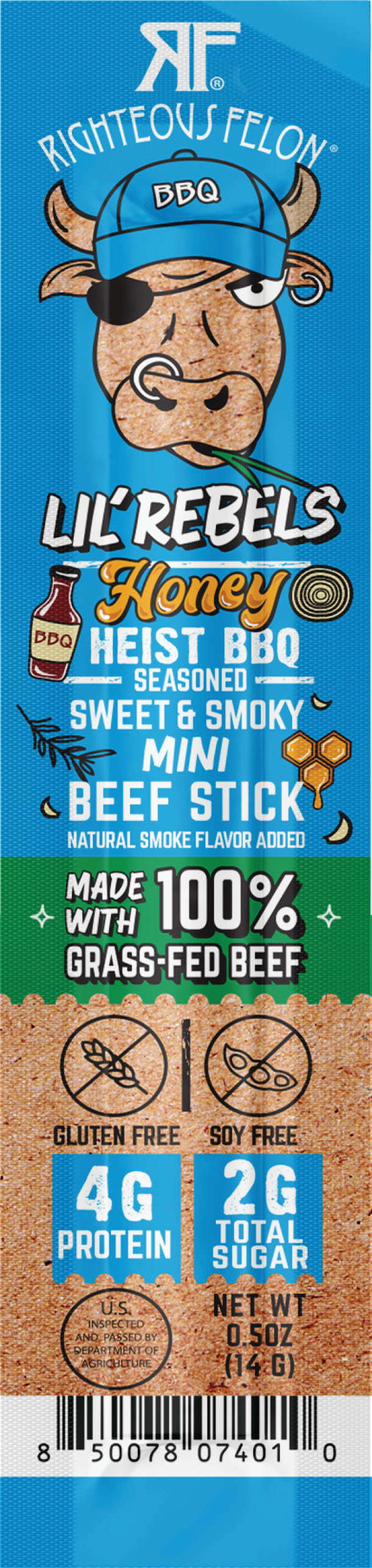 Lil Rebels BBQ Meat Sticks – 14ct